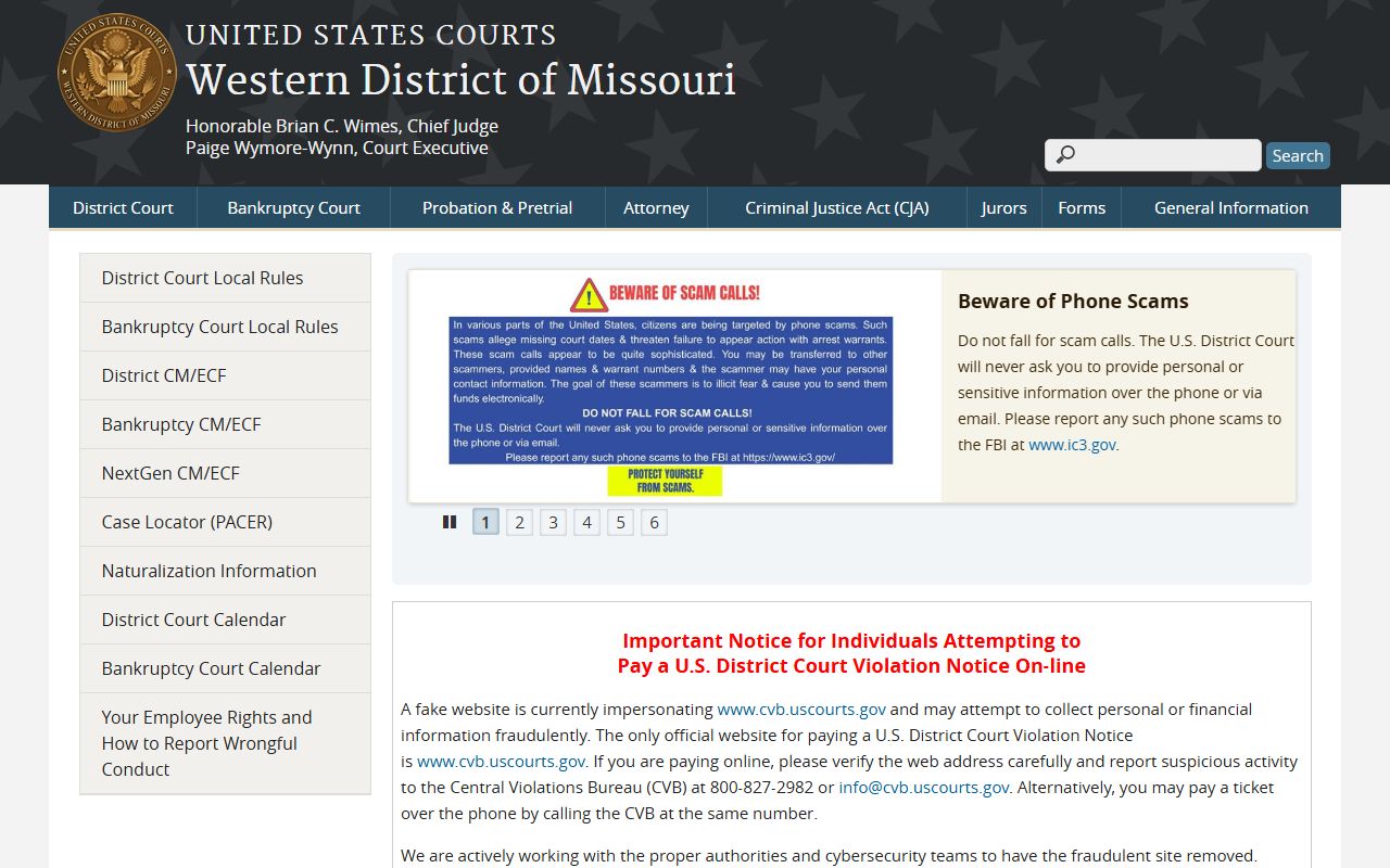 Daviess County Circuit Court federal Western District Missouri source