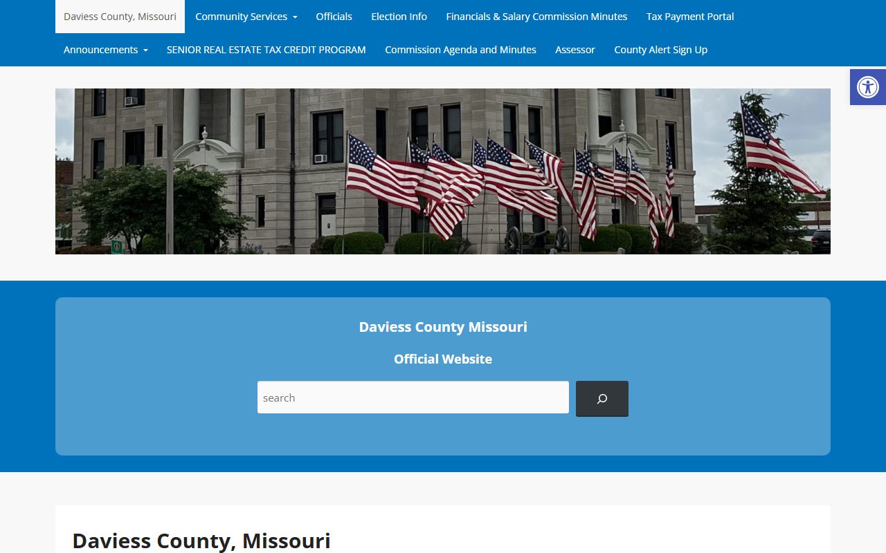 Daviess County court records official county homepage